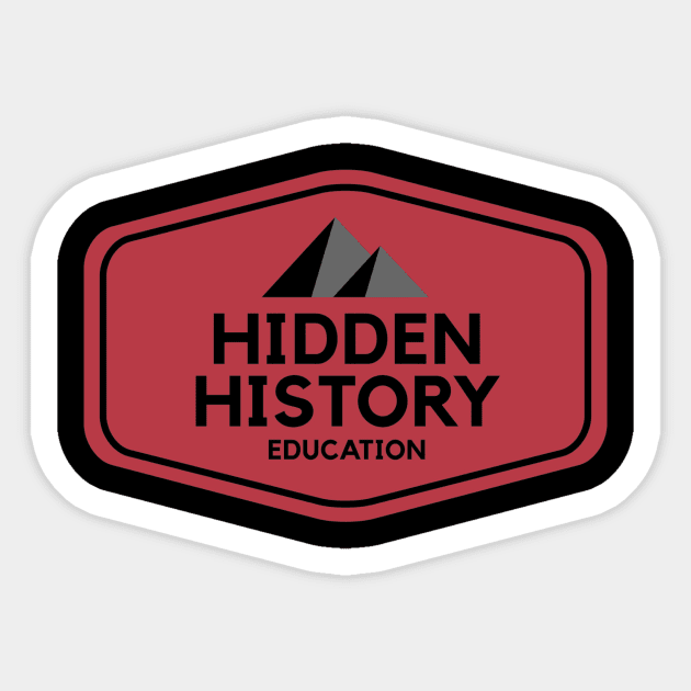 Hidden History logo Sticker by Hidden History